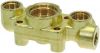 0V2458 MONOBLOC BRASS 3 ELECTROVALVES (площадка клапанов COLIBRI)